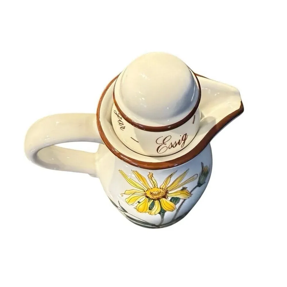 Villeroy & Boch Botanical Oil And Vinegar Carafes Set Of Two